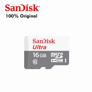 CARTE MEMOIRE SANDISK ULTRA MICROSDHC 16G.O 80MB/S